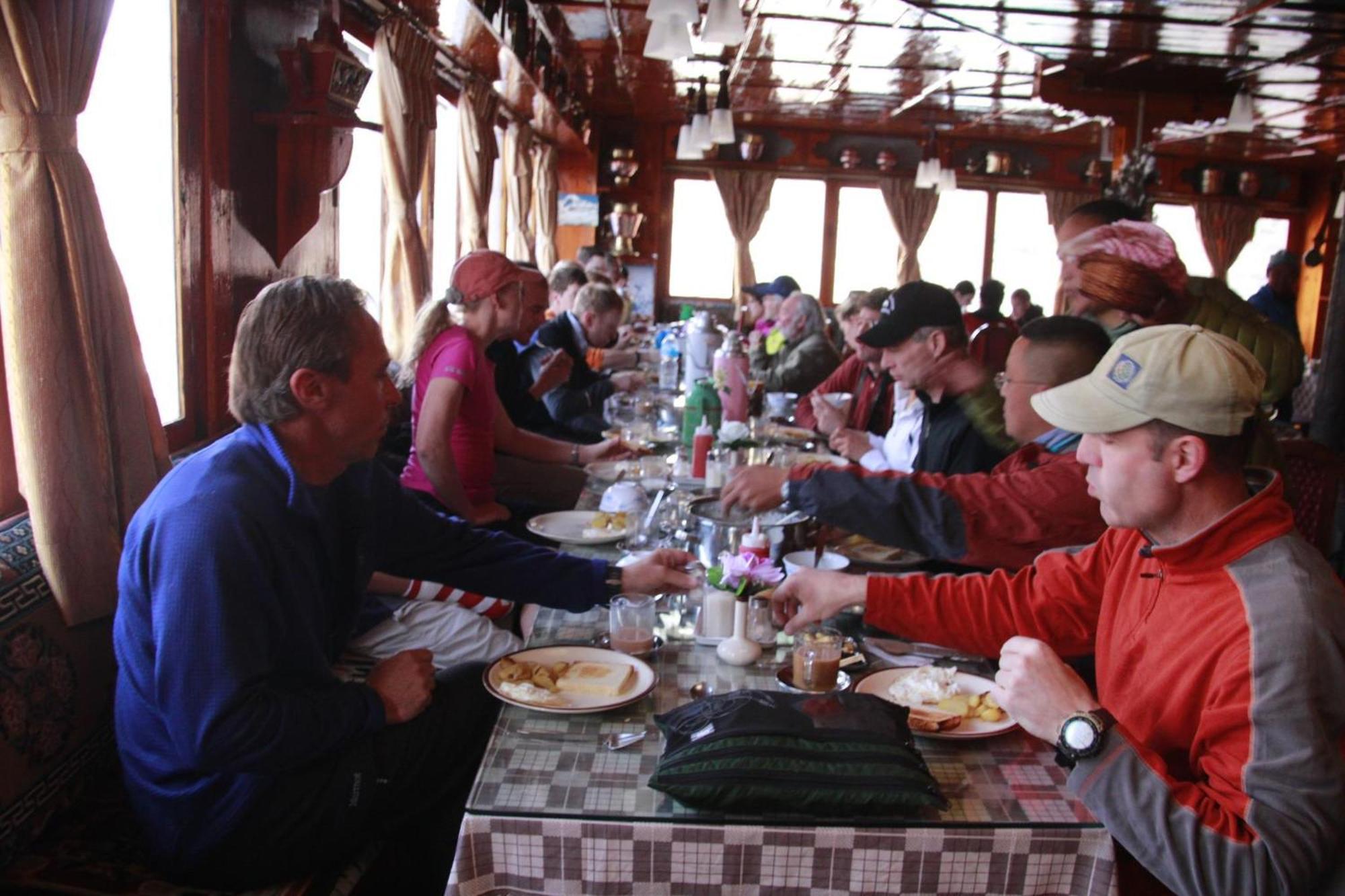 Panorama Lodge And Restaurant Nāmche Bāzār 외부 사진